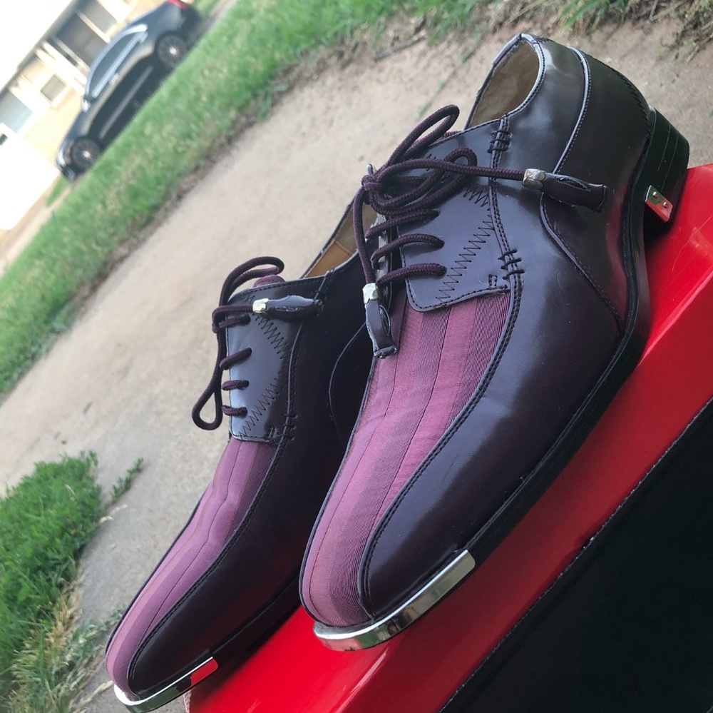 Burgundy Men's Dress Shoes